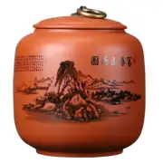 12.7cm Purple Clay Tea Storage Jar Tea Caddy Container Kitchen Bottle Tea Set