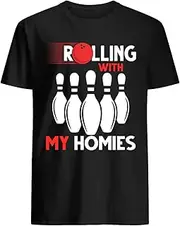 [VidiAmazing] Bowling Rolling with My Homies T-Shirt