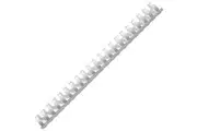 Rexel Plastic Binding Comb Round 21 Loop 38mm A4 White Box 50
