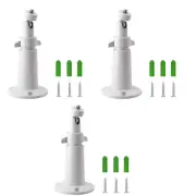 3Set Security Wall Holder Mount Accessories For Arlo/For Arlo Pro1/2 Camera Home
