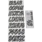 Hardline Series 400 Registration Kit - Clear - Clear/Black - 400CLBLK
