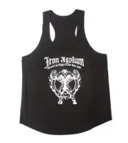 Gym King Mens Wear Singlets Top Training Exercise Sports Vest Body Building 005