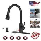 High Arch Touchless Kitchen Faucet - Pull Down, 360° Swivel for Efficient Use