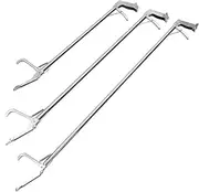 Snake Stick Grabber Reacher Catcher Reptile Tongs Wide Jaw Handle 2.5FT 3.3FT 4FT - (Size: 120cm)
