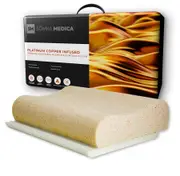 Somna Medica Copper Infused Moderate Contour Adjustable Pillow