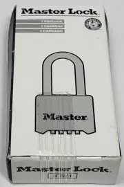 Master Lock 175LH Resettable Combination Padlock - Brass - With Reset Key NIB