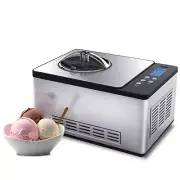 Whynter Ice Cream Maker Machine Automatic 2.1 Qt. with Built-In Compressor, L...