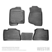 Westin Custom Fit All Weather Floor Liners Fits 2013-2016 Mazda CX-5, 4 Pieces (for: Mazda)