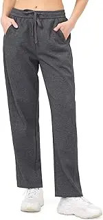 [gaulupue] Womens Sweatpants Cotton Joggers for Women with Pockets, Lounge Sweat Pants Running Workout Yoga