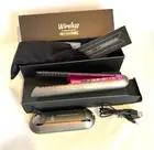 Wireless Portable cordless Mini Flat Iron Hair Straightener and Curler Salon