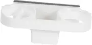 SHERCHPRY Hair Dryer Storage Rack Adhesive Wall Mounted Organizer for Blow Dryer Hair Tools Space Saving Bathroom Shelf Easy to Install for Bathroom Bedroom and Makeup