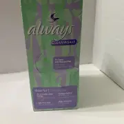 Vintage ALWAYS Cleanweave Pantiliners 2004 P&G Odor Lock Long 40 Count