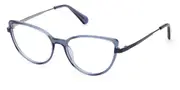 Max & Co. MO5103 090 Women’s Glasses Blue Size 54 - Private Health Rebate - Blue Light Block Available