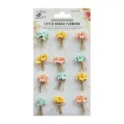 Little Birdie Paper Bouquet 12/Pkg-Pastel Palette BOUQT12-69303