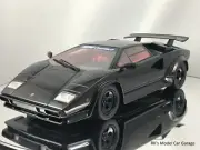 GT Spirit Walter Koenig Lamborghini Countach Turbo Black Resin Model Car 1:18