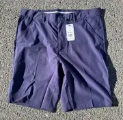 Royal and Awesome Men`s Golf Shorts Navy Blue Golf Shorts Waist 28