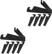 ETHZZLE 10 Pcs Shaped Foldable Mobile Phone Stands for Desk Lightweight and Portable Holders for Smartphones and Tablets for Home Office Travel and Dorm Use