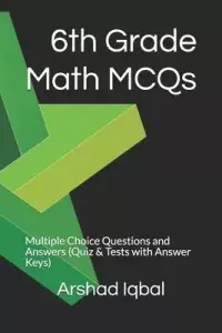 在飛比找博客來優惠-6th Grade Math MCQs: Multiple 