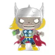 Funko Pop Enamel Pin with Stand Marvel Comics Zombie Thor Glow in the Dark