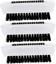 SOESFOUFU 3Pcs Double Sided Nail Brushes Wear Resistant Cleaning Brushes for Hands Fingernails Durable and Comfortable for Home Salon Use