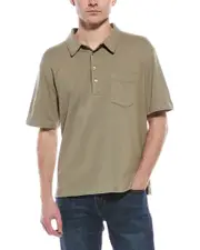 FRAME Denim Duo Fold Polo Shirt
