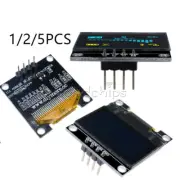 1/2/5PCS 0.96" I2C IIC 128X64 OLED LCD Display Module Yellow Blue for Arduino