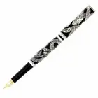 Parker Duofold Fountain Pen Limited Edition Sterling Silver Snake Pen New In Box