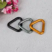 1PC Triangle Carabiner Outdoor Camping Hiking Keychain Kettle Buckle Snap C .AU