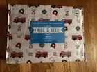 New Malibu Collection Hide & Seek Fire Engine Full Sz Egyptian Cotton Sheet Set