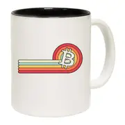 Vintage Roll Sunset Bitcoin Currency Retro Mug Cup