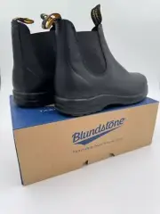 Blundstone Unisex Boots 2058 Casual Slip-On Elastic Chelsea Ankle Leather Sz 10