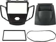 Gearwell Radio Mount Frame, Stereo Fascia Panel Compatible with Ford 2008 2011, ABS Plastic Dash Kit Replacement Frame