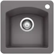Blanco 440205 Diamond 15" Drop-In or Undermount Single Basin - Cinder