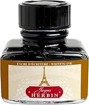 Herbin 13842T Calligraphy Writing Ink, Les Couleurs de Paris, Bottle 30 ml, Amber, Pack of 1