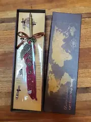 DOLIN YOUPIN 1502 WORLD MAP SERIES STEAMPUNK FEATHER INK PEN CALIGRAPHY SET.