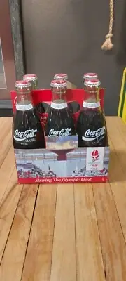 Vintage 1992 Olympic Coke Bottles
