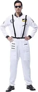 [ChangNanJun] Astronaut Costume Adult Role Play Cosplay Costumes Spaceman Flight Jumpsuit Space Suit for Men