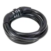 Bike Bicycle Lock 4 Digit Combination Code Steel Cable Security Password Cycling