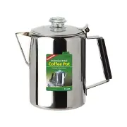 Coghlan's 9-Cup Stainless Steel Coffee Pot, Silver