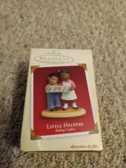 Hallmark Keepsake Ornament Little Helpers Baking Cookies 2005 NIB