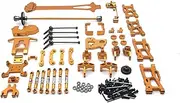 Metal RC Full Set for Wltoys 124016 124017 124018 124019 1/12 RC Car Upgrade Parts