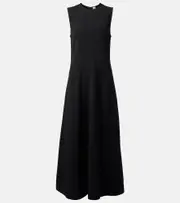 [Toteme] Toteme Striped maxi dress AU 8 black
