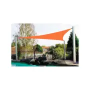 Triangle 4x4x4M UV Block Shade Sail ShadeCloth Waterproof Sun Canopy