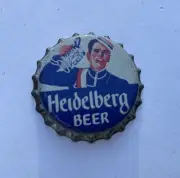 BEER bottle cap crown HEIDELBERG cone flat top cork label TACOMA WA brewery tin