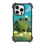 iPhone 16 Pro Bounce Case MagSafe Compatible Frog or Mermaid by ellievsbear
