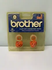 Brother 2 Lift-Off Corrective Tapes 3010 .281" x 21.4" Sealed Never Used !