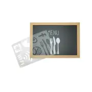 Securit Liquid Chalk Marker Stencil Set Plastic Pack of 6 SECSTN-5