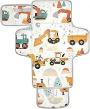 Reusable Diaper Changing Pads with Tissue Pocket Portable Diaper Changing pad with Built-in Pillow