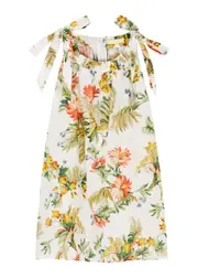 Erdem Maia Floral-print Cotton top - White - 10 10