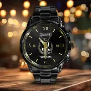 Collingwood Magpies AFL Personalized Style Black Hand Watch Gift For Fan Club